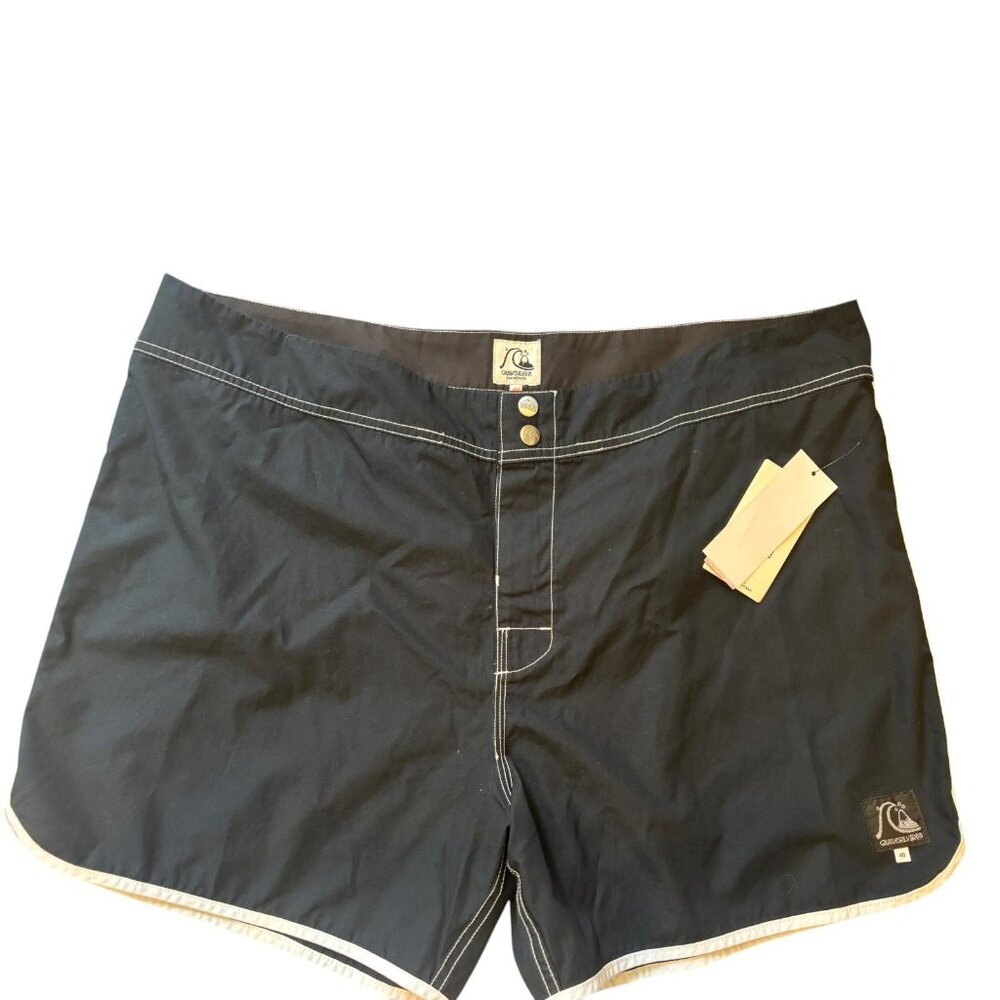 Quiksilver Mens Original Scallop Snap 16" Boardshort Black Size 40
